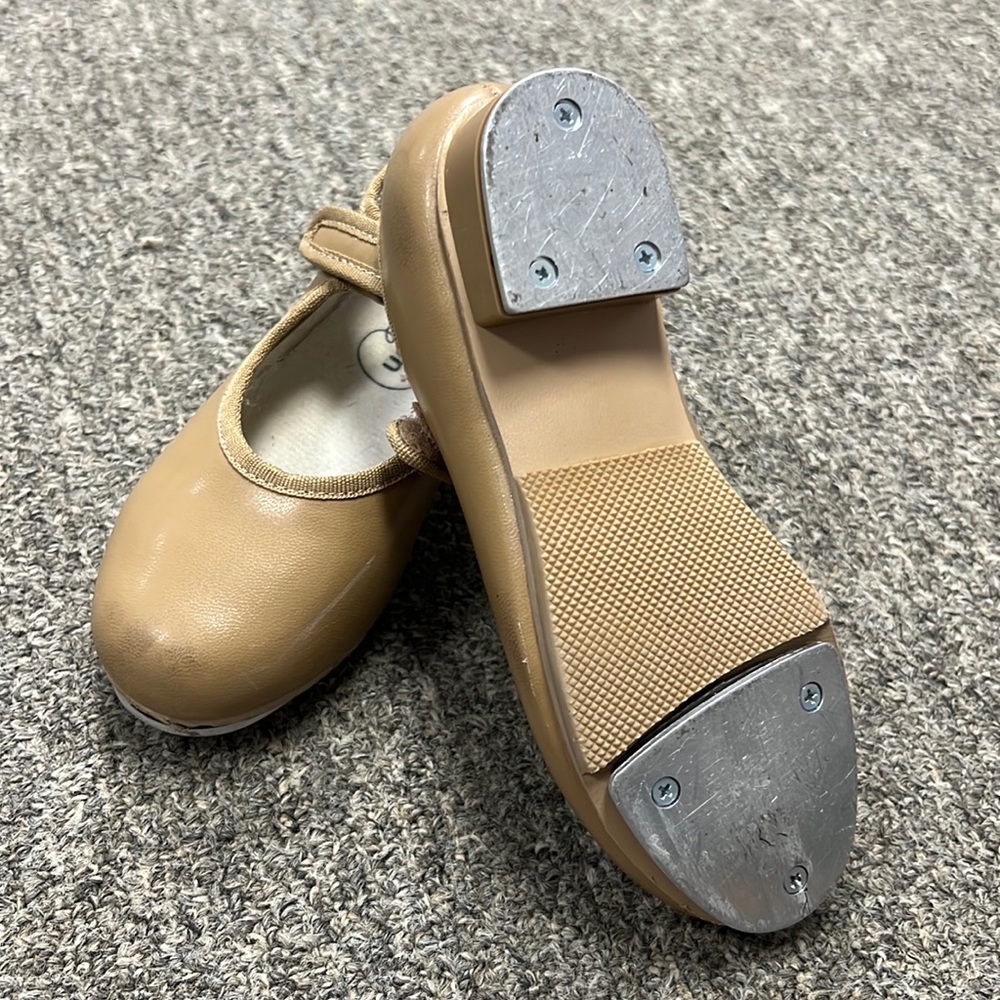 Revolution Tan Girls Tap Shoes